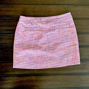 Tweed mini skirt